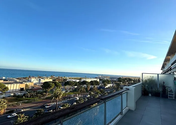 شقة Nice, Exceptional Sea View, Floor, Parking *