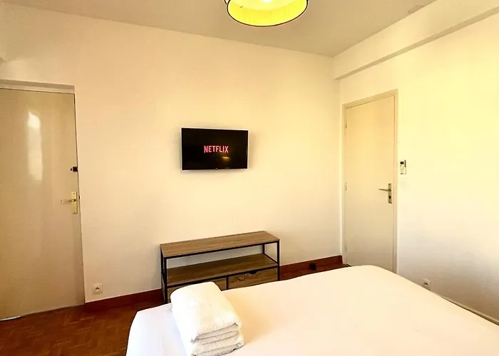 Apartment Nice, Exceptional Sea View, Floor, Parking Nizza